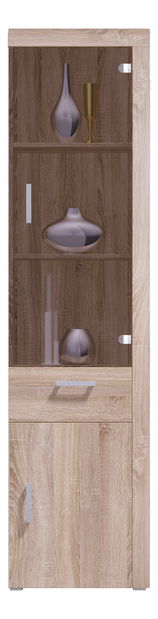 Vitrína Dalila (dub sonoma)