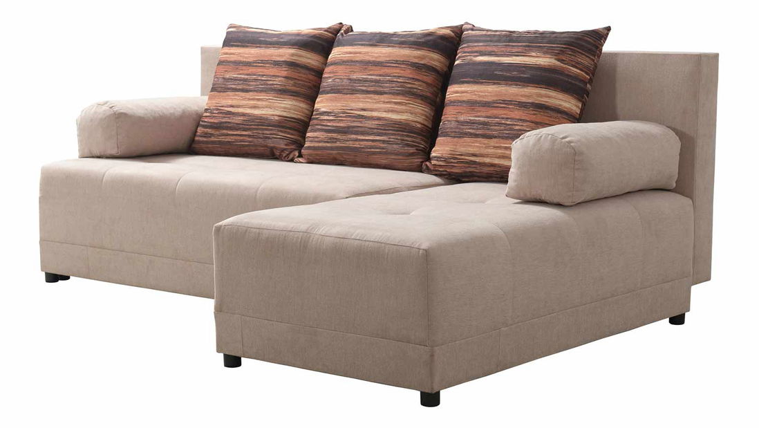 Rohová sedací souprava Brix (béžová) (P)