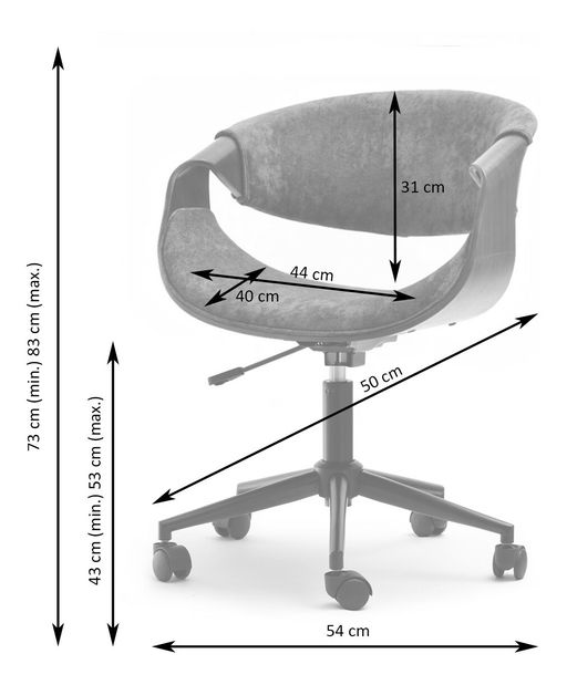 Kancelářské křeslo Rapideka (béžová)
