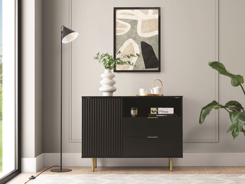 Komoda Nalani K1D2SZ (černá)