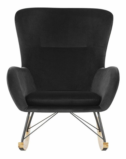 Houpací křeslo Esmae (černá)