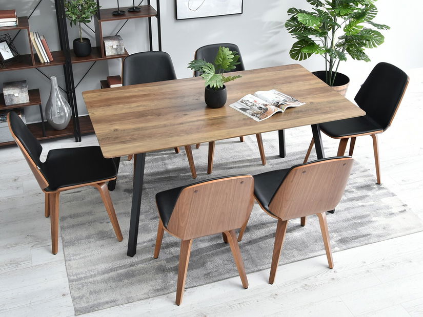 Židle Vincez (ořech tmavý + ořech)