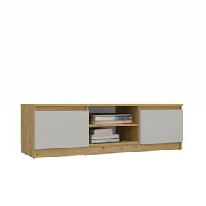 TV skříňka Musecalo 120 (dub artisan + kašmír)