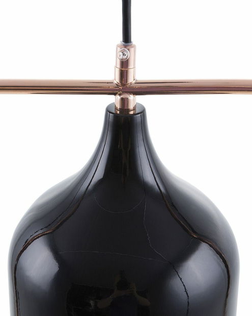 Závěsná lampa Marlone (černá)