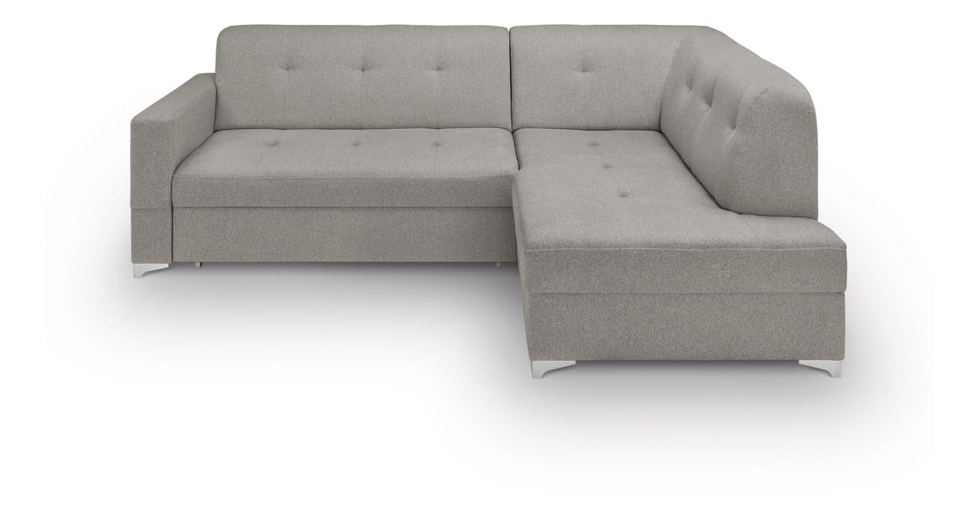 Rohová sedací souprava BRW Savino 2F.RECBK (šedá) (P)