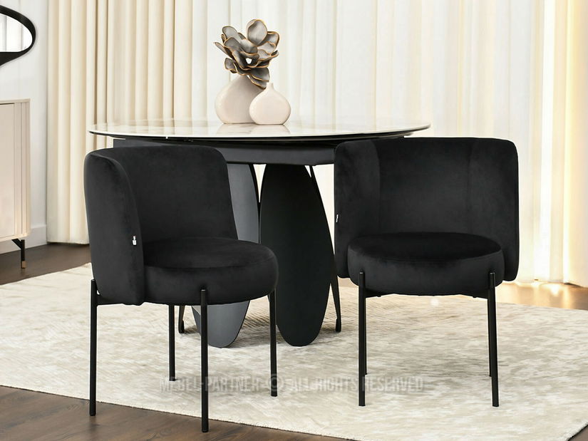 Jídelní židle Colegio (černá)