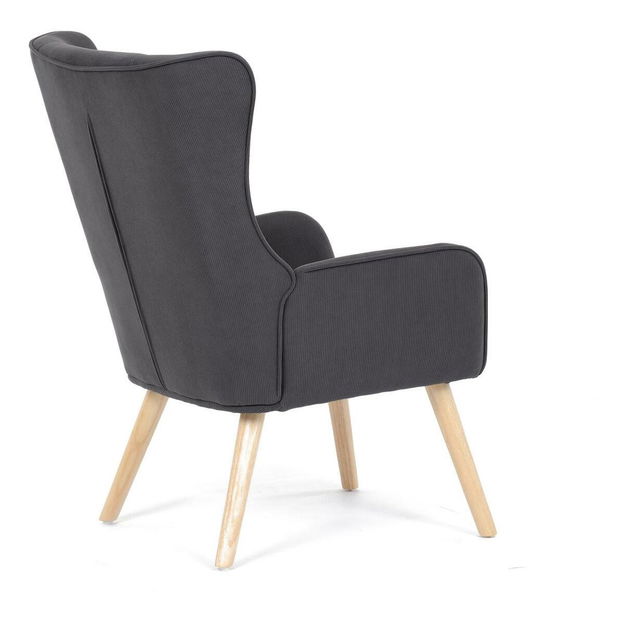 Křeslo Atribuian (tmavě šedá)