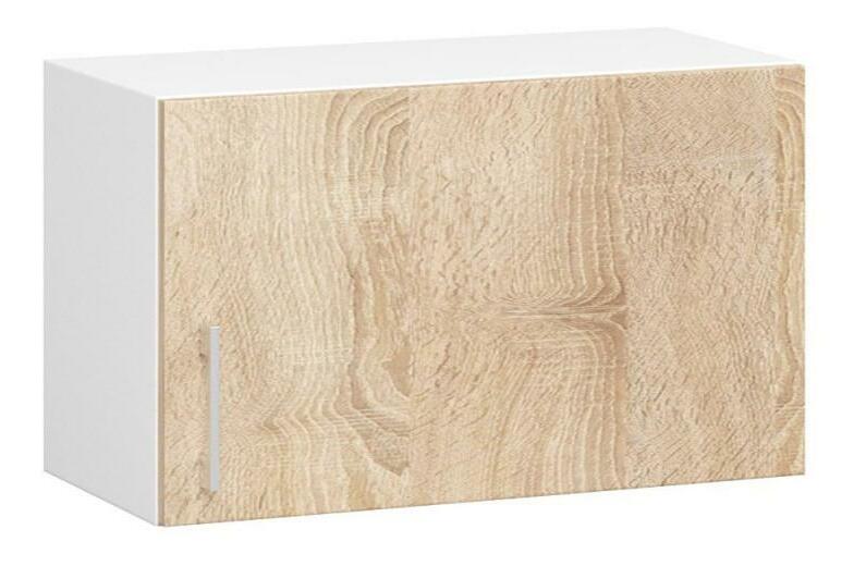 Kuchyňská sestava 240 cm Lula TYP2 C (bílá + dub sonoma)