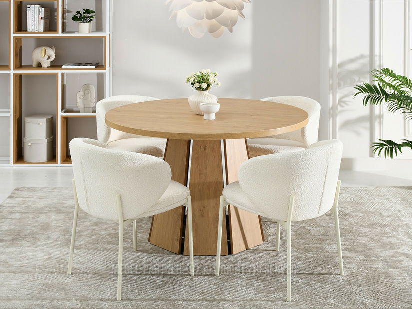 Jídelní židle Matices (krémová)