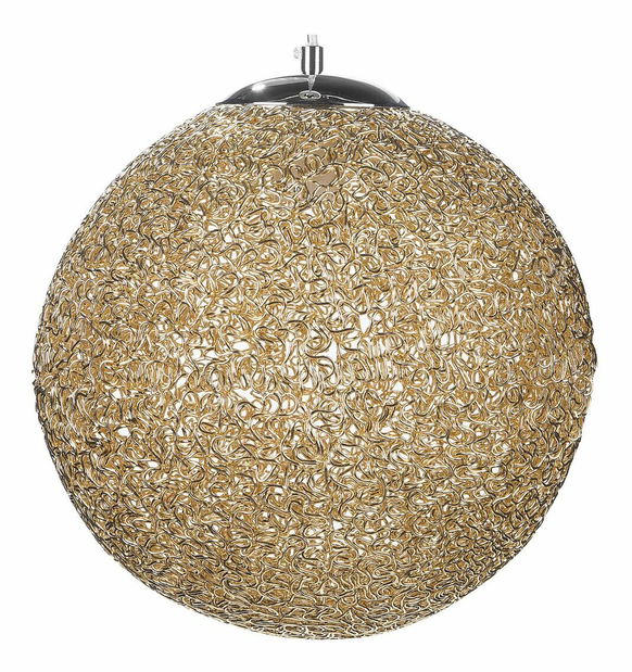 Závěsná lampa Tura (zlatá)