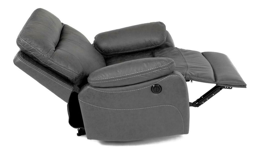 Polohovací křeslo Tricornio (šedá)