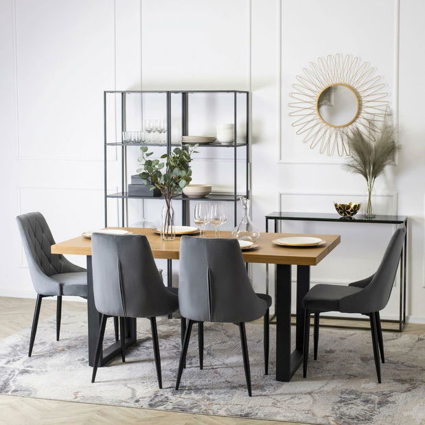 Jídelní židle Catedral (šedá)