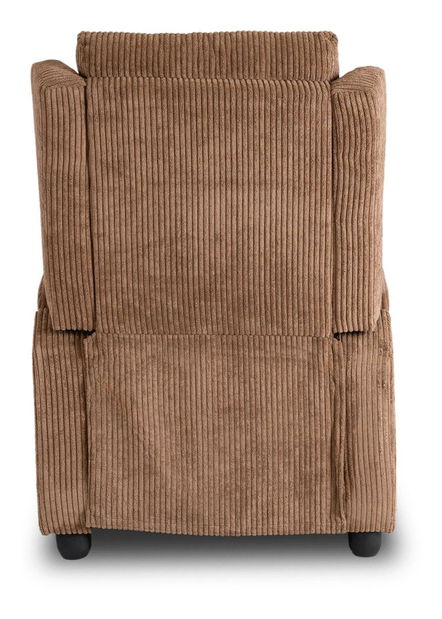 Polohovací křeslo Suplicios (hnědá)