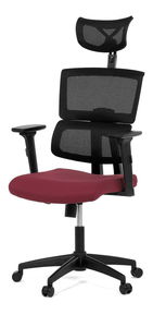 Kancelářské křeslo Kurosadas (bordó + černá)