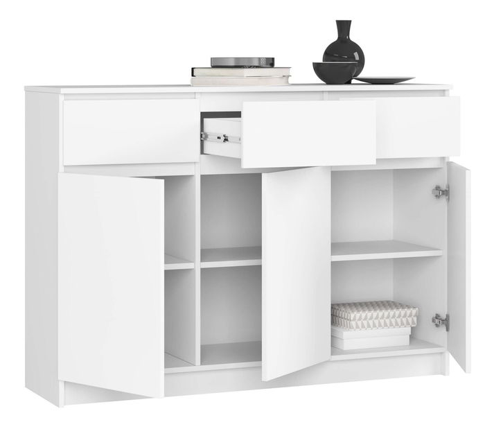 Komoda Keanu VI (bílá)