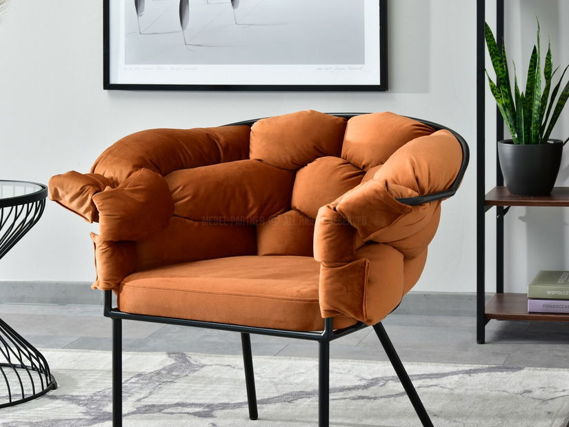 Relaxační křeslo Piplio (černá)