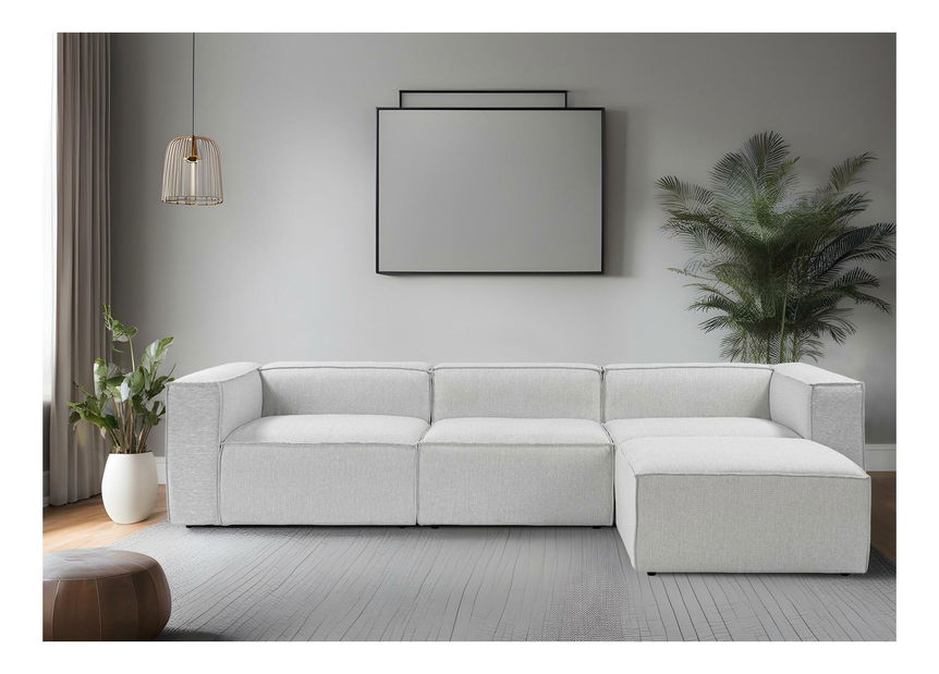 Rohová sedačka Forewona (šedá)