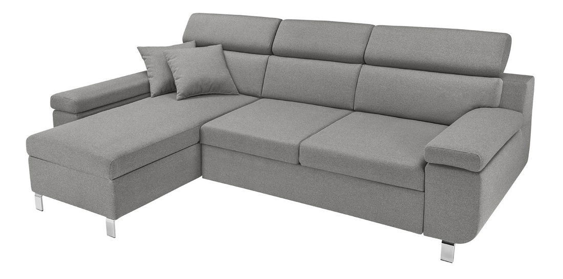 Rohová sedací souprava BRW Remi RECBK.2F (šedá) (L)