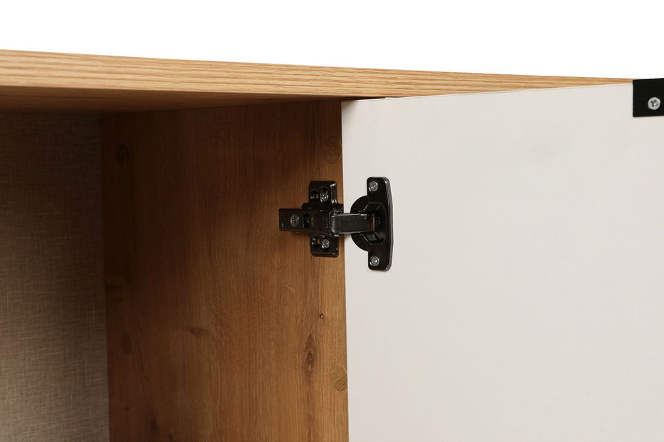 Skříňka Chiara (dub + bílá)