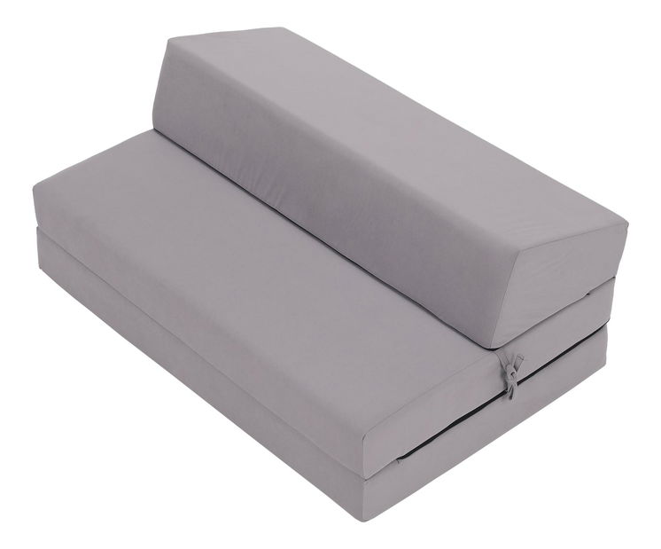 Rozkládací křeslo Viajado (světle šedá)