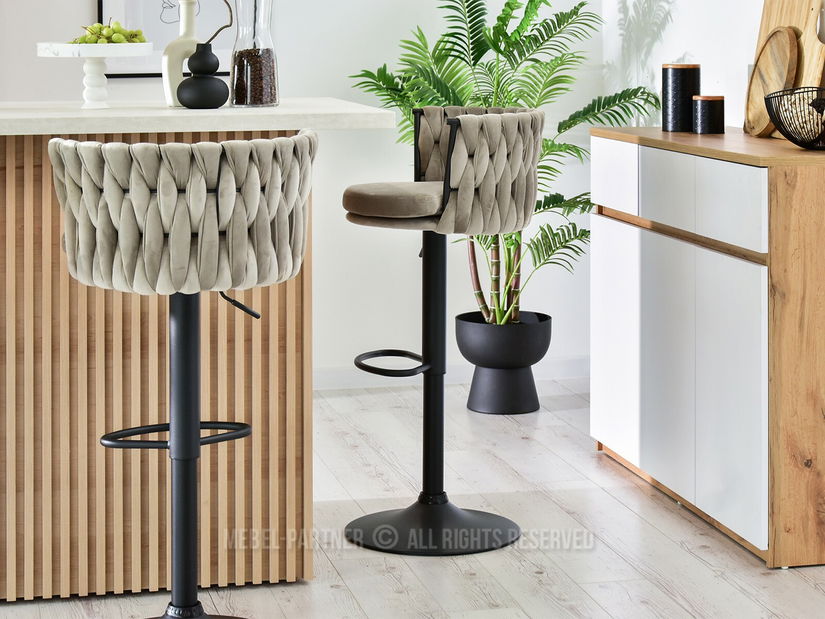 Židle Adel (béžová + černá)