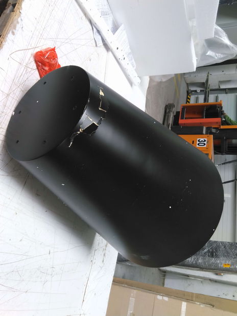 Jídelní stůl Alphonse (šedá + černá) (pro 4 osoby) *bazar