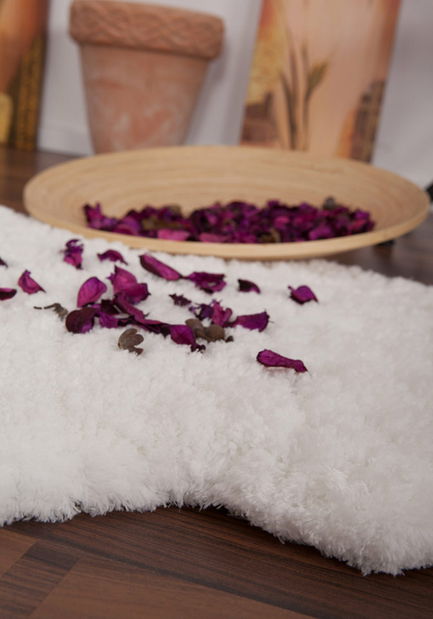 Kusový koberec Sheep Skin 100 White (60x180)