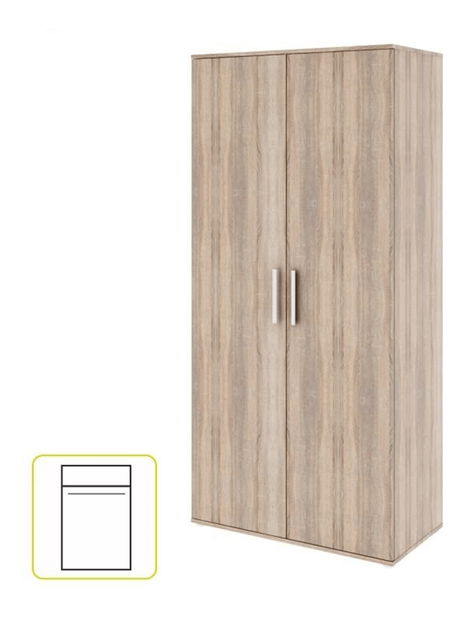 Šatní skříň (nadstavba) Gleo Typ 1