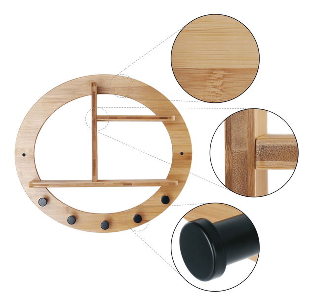 Polička Astrid (hnědá)