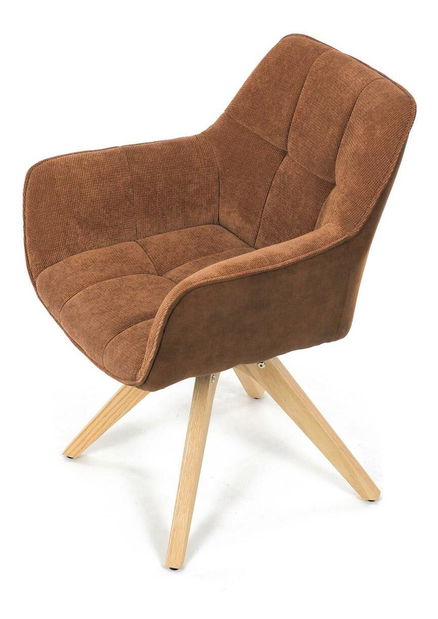 Jídelní židle Hicimos (hnědá)