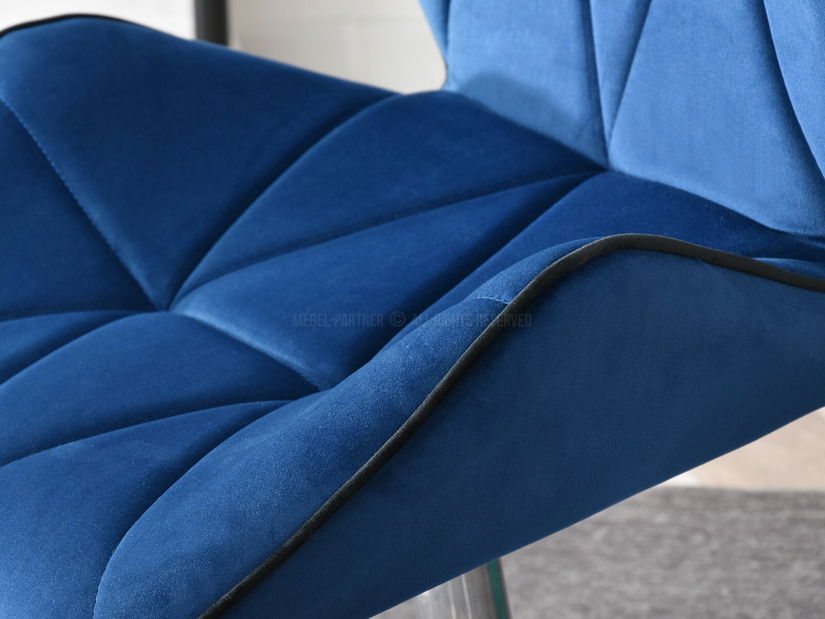 Křeslo Velma M (námořnická + černá)