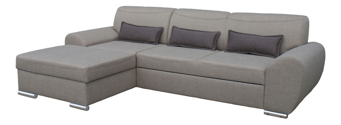 Rohová sedací souprava BRW Marco béžová (L)