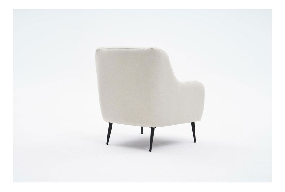 Křeslo Revosatta (krémová + černá)