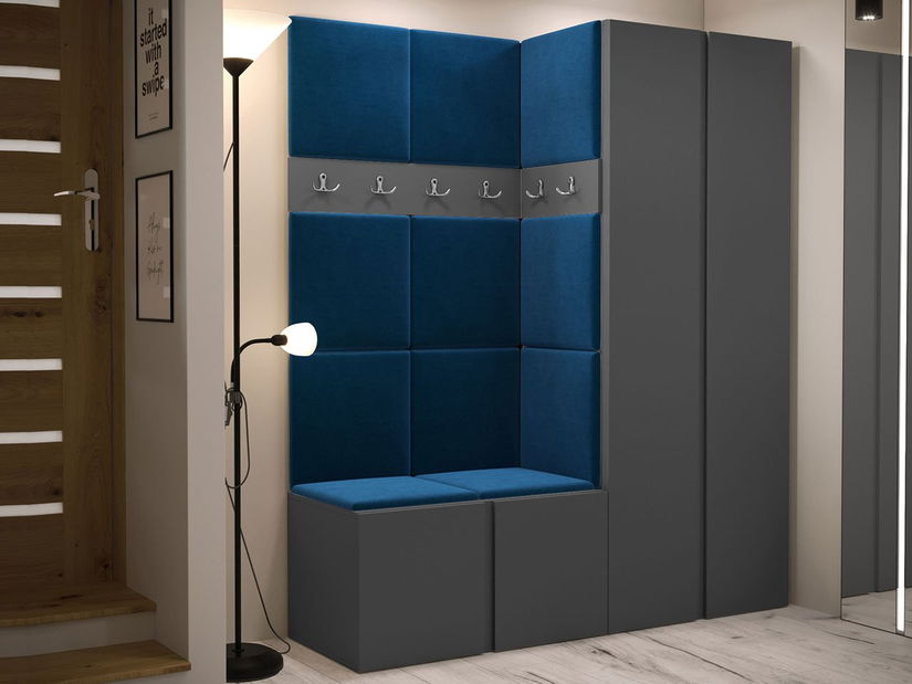 Předsíňová sestava Timothy III (grafit) (Manila 26)