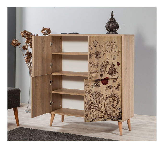 Skříňka Maluxe (Dub sonoma)