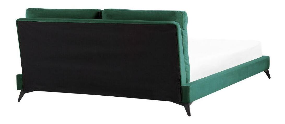 Manželská postel 180 cm Mellody (zelená)