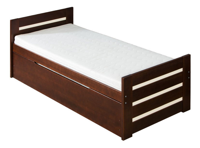 Rozkládací postel 90 cm Davon (s rošty a úl. prostorem)