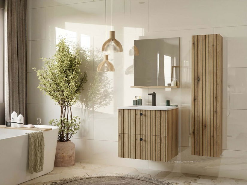 Skříňka pod umyvadlo Terca 1 60 (dub evoke)