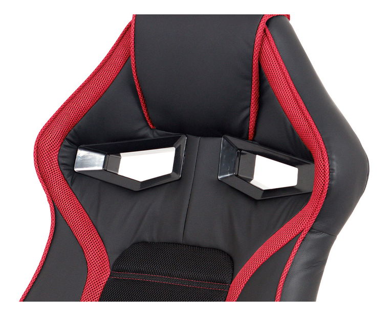 Kancelářské/herní křeslo Garet-G406-RED (černá + červená)