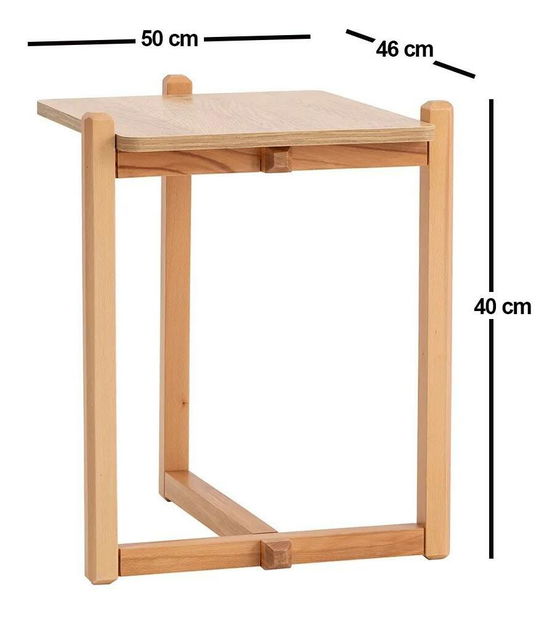 Příruční stolek Movobi (natural)