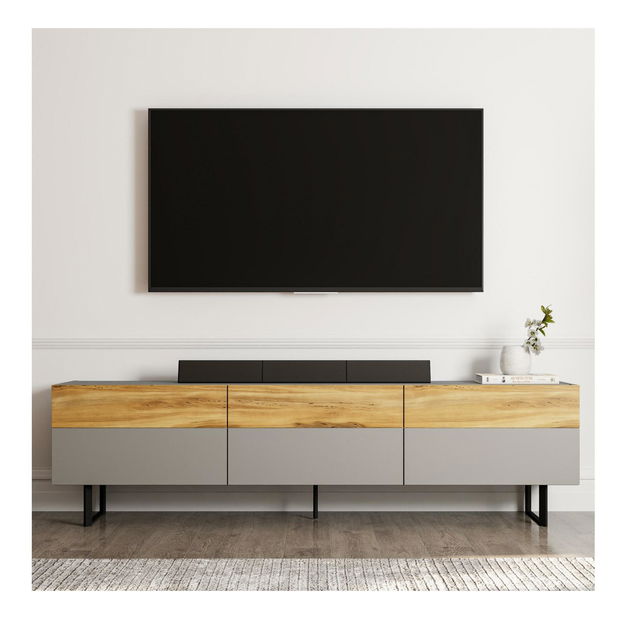 TV stolek/skříňka Sajn (dub šedý)