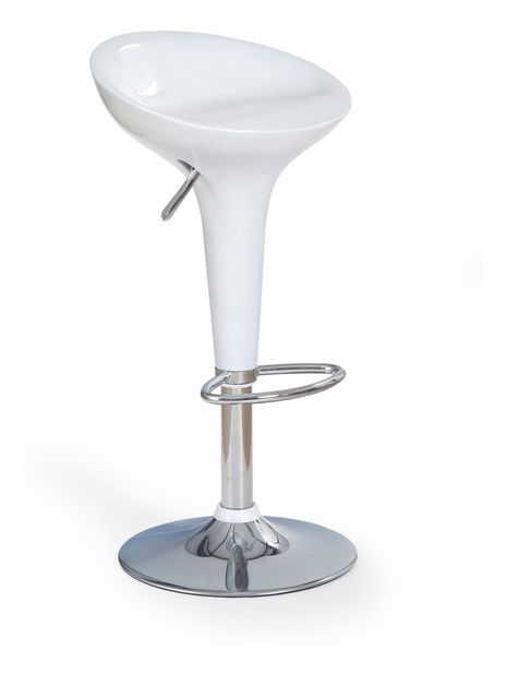 Barová židle H-17 bílá