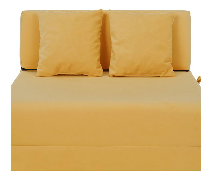 Rozkládací křeslo Plantearan (žlutá)