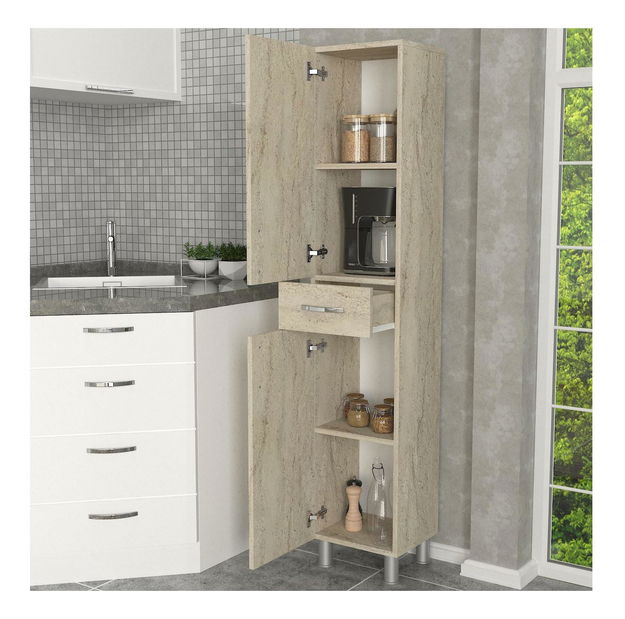 Koupelnová skříňka Sun (travertin)