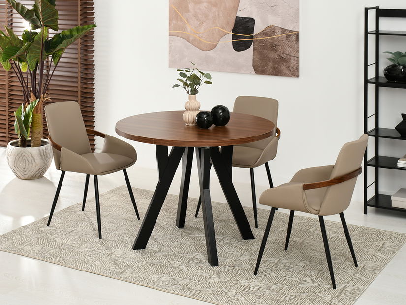 Jídelní stůl Bulgaria (ořech + buk)