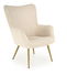 Křeslo Amario (krémová)