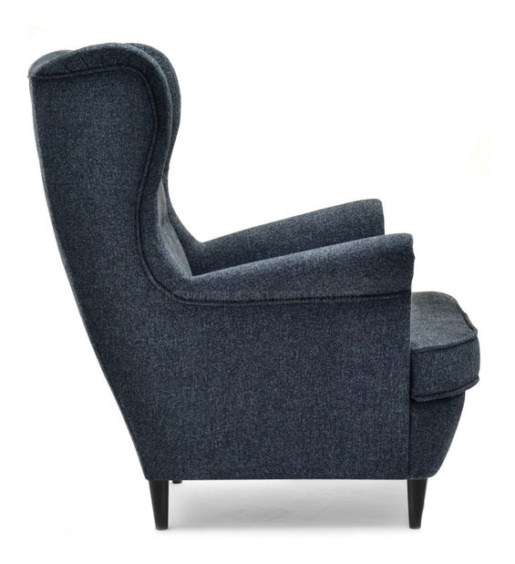 Křeslo ušák Margis (šedá)