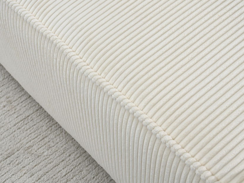 Pohovka dvousedačka Nazismo (krémová + černá)