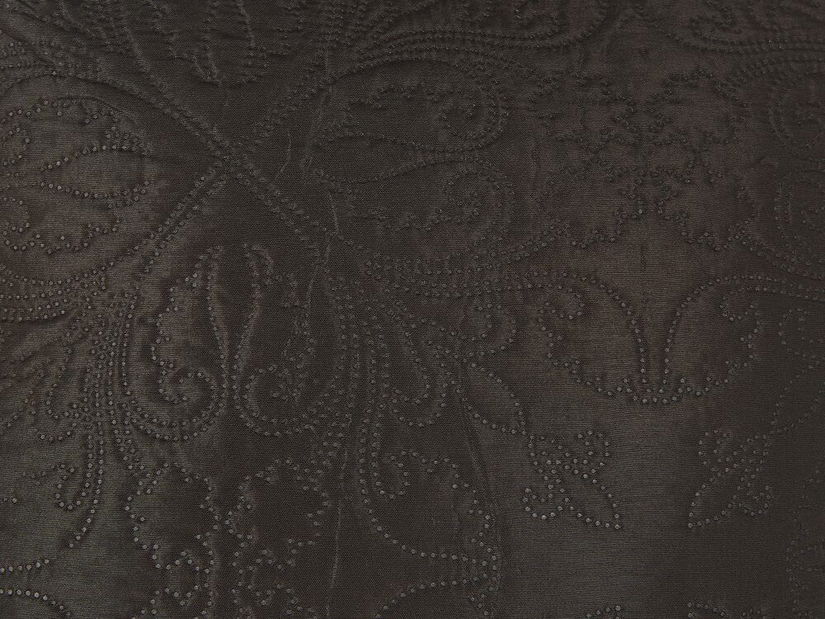 Sada přehozu na postel a 2 polštářů 160 x 220 cm Rockdale (hnědá)