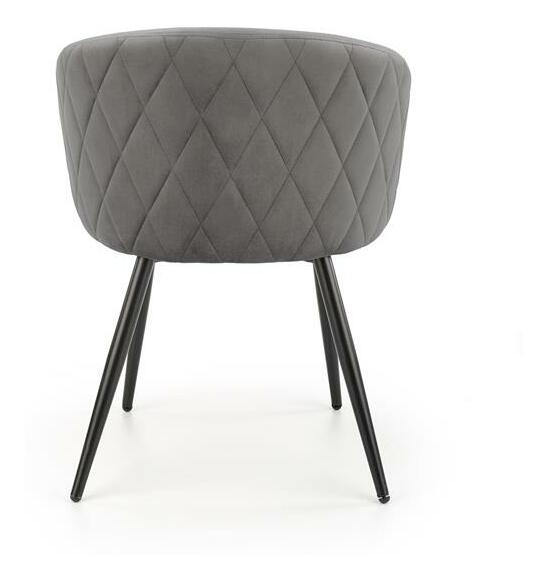 Jídelní židle Kieth (šedá)